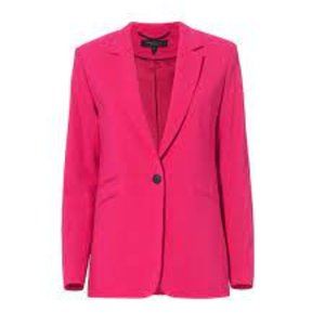Rag & Bone Ridley Magenta Wool Blazer, Size 0